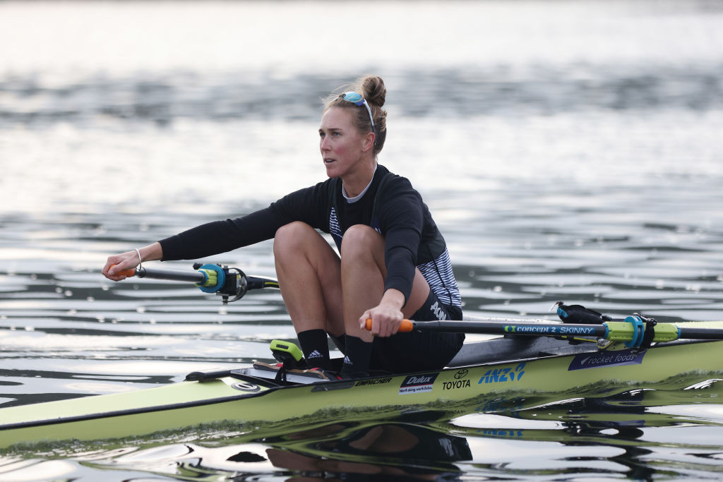 After finishing fourth in the women's single sculls at the London 2012 and Rio 2016 Olympics, New Zealand's Emma Twigg will be hoping for a place on the podium at her fourth Games in Tokyo ©Getty Images