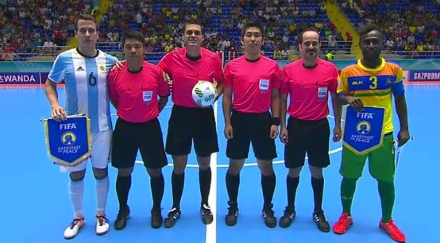 Referees officiating at the FIFA Futsal World Cup in Lithuania will receive training on the new video support system ©FIFA