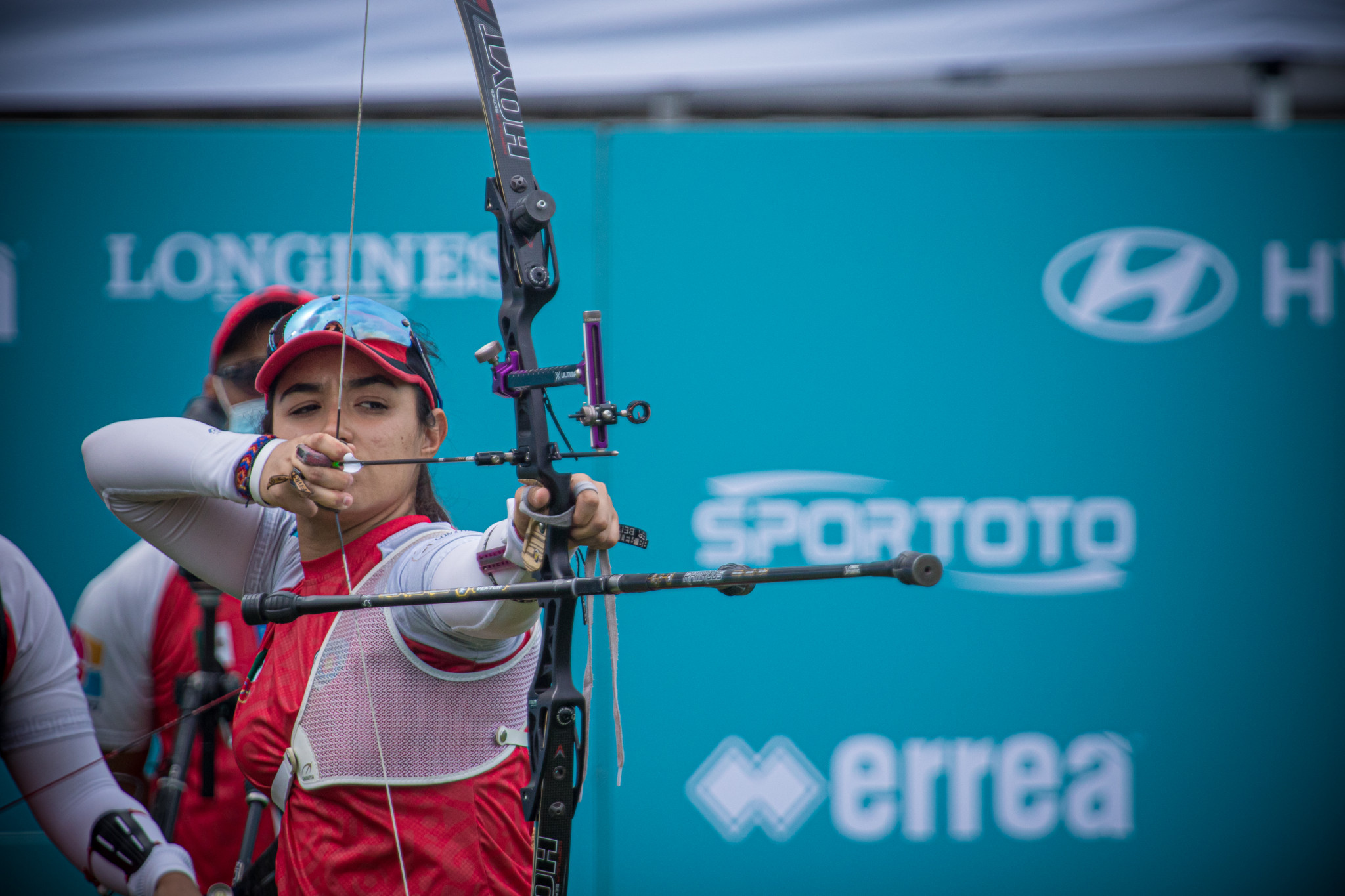 Ana Vazquez has made the final four of the women's recurve ©Getty Images