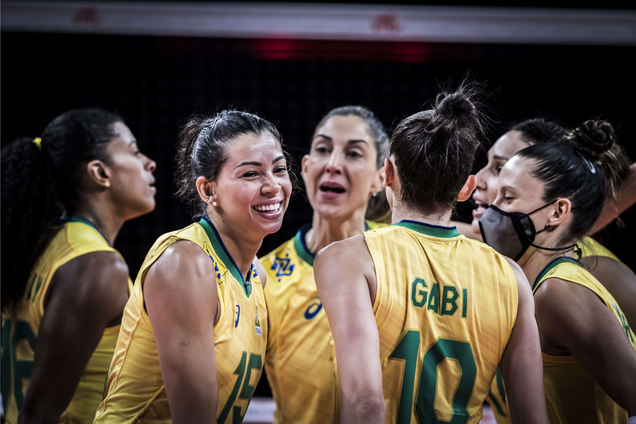 Brazil's sit in third overall women's VNL standings ©Getty Images