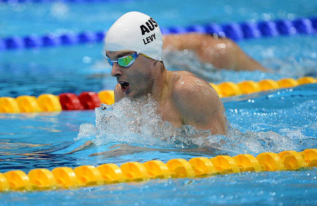 Matthew Levy, one of Australia's 32-strong Para-swim team, will appear in a fifth Paralympics in Tokyo ©Getty Images