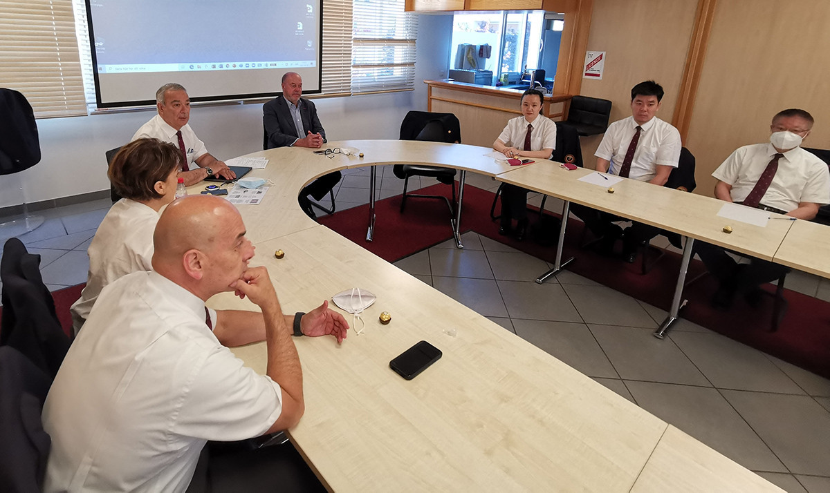 WKF President Espinós meets referees preparing for sport's Olympic debut