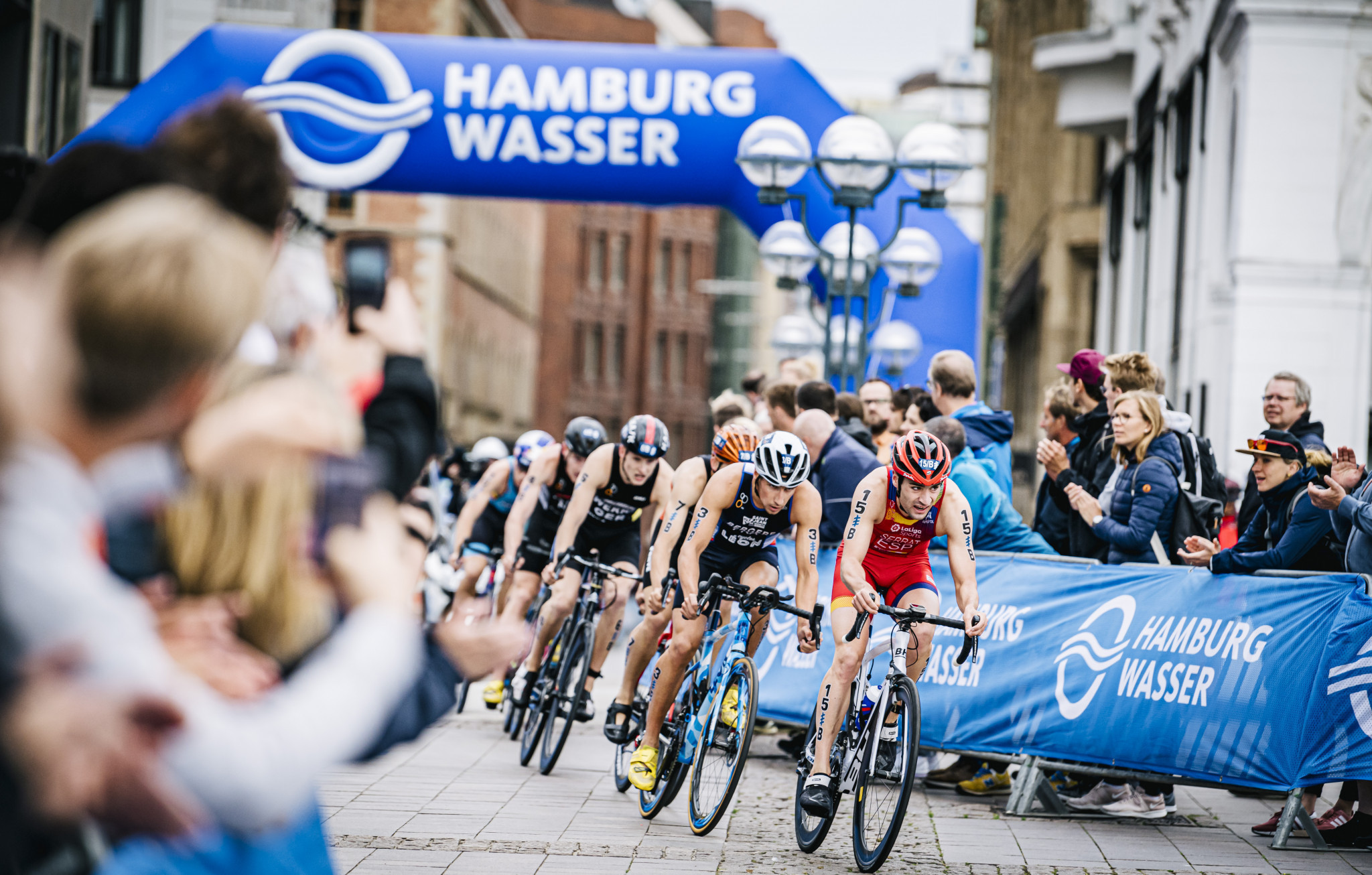 The Hamburg Wasser Triathlon, postponed from its original date next month, will now be held in September ©Getty Images