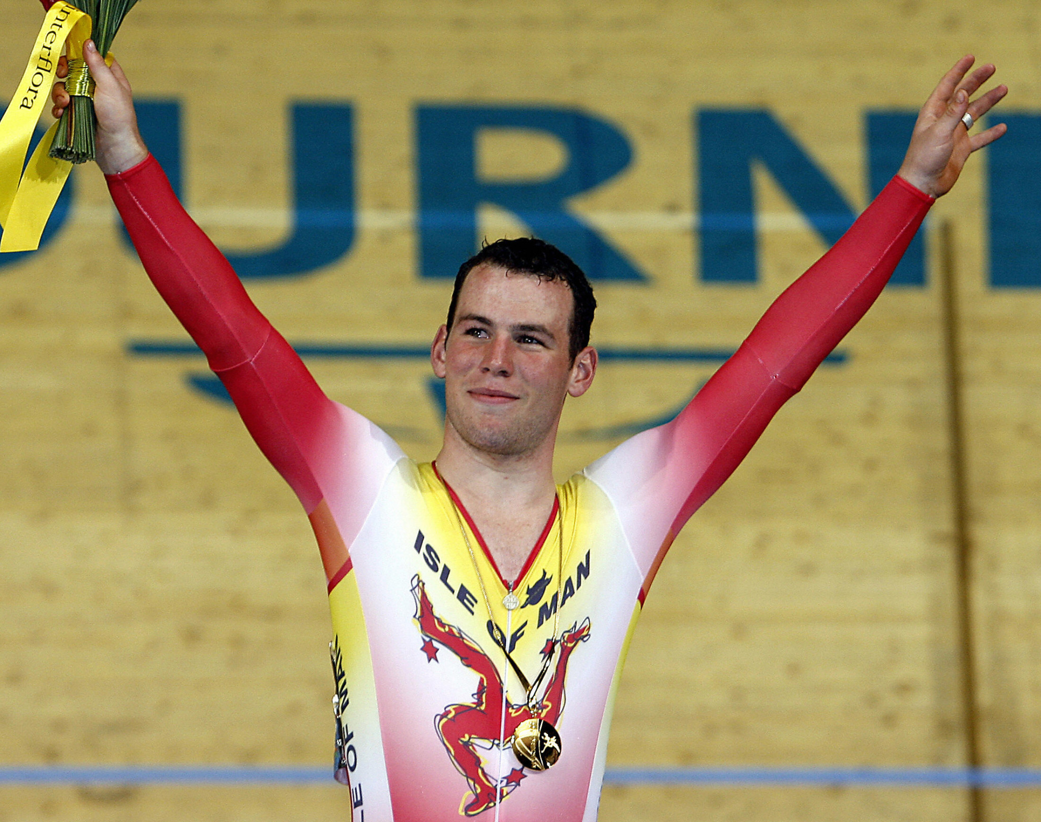 Cyclist Mark Cavendish won Commonwealth gold for Isle of Man in 2006  ©Getty Images