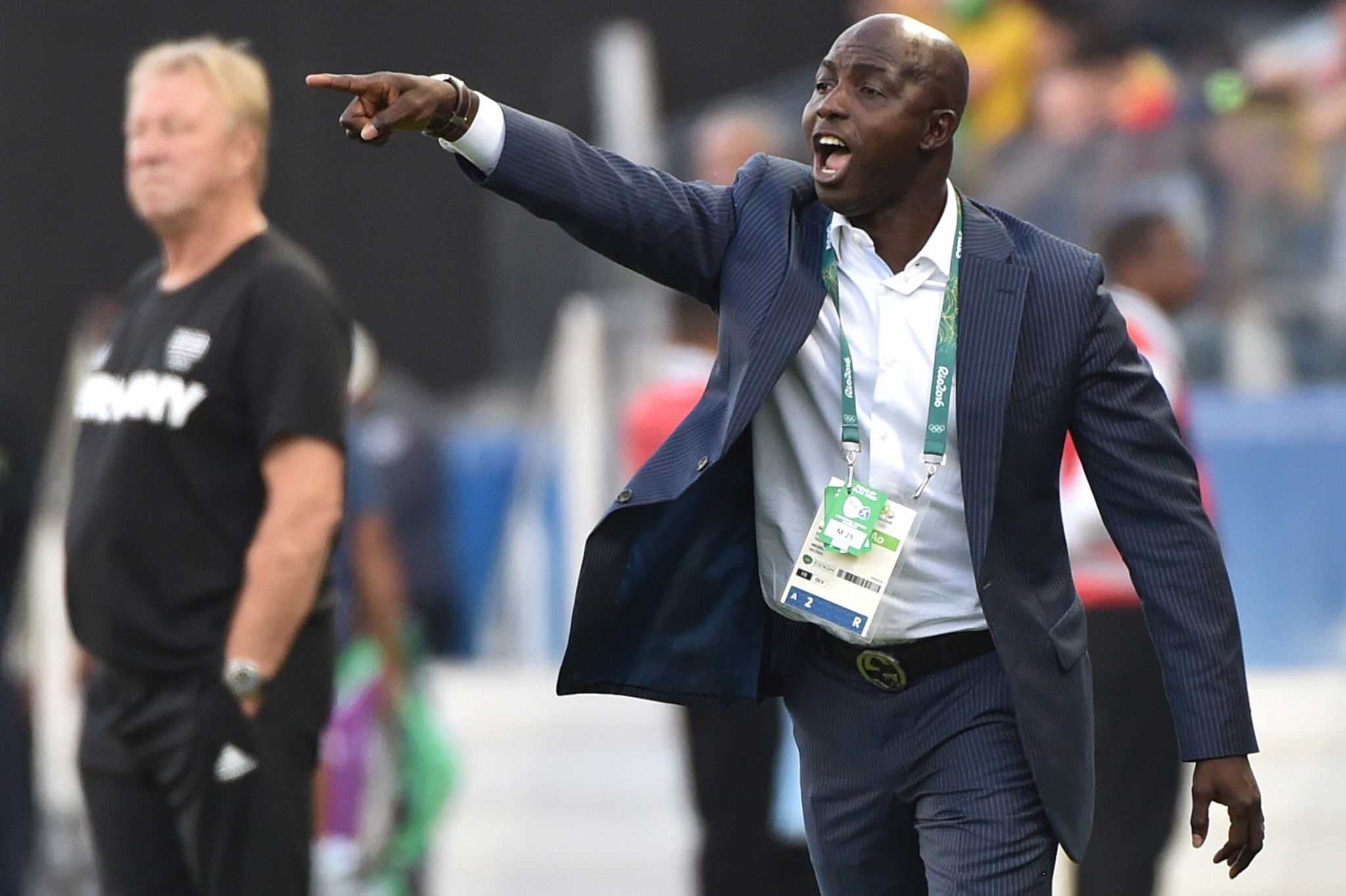 Samson Siasia will no longer have to pay a fine CHF50,000 ©Getty Images