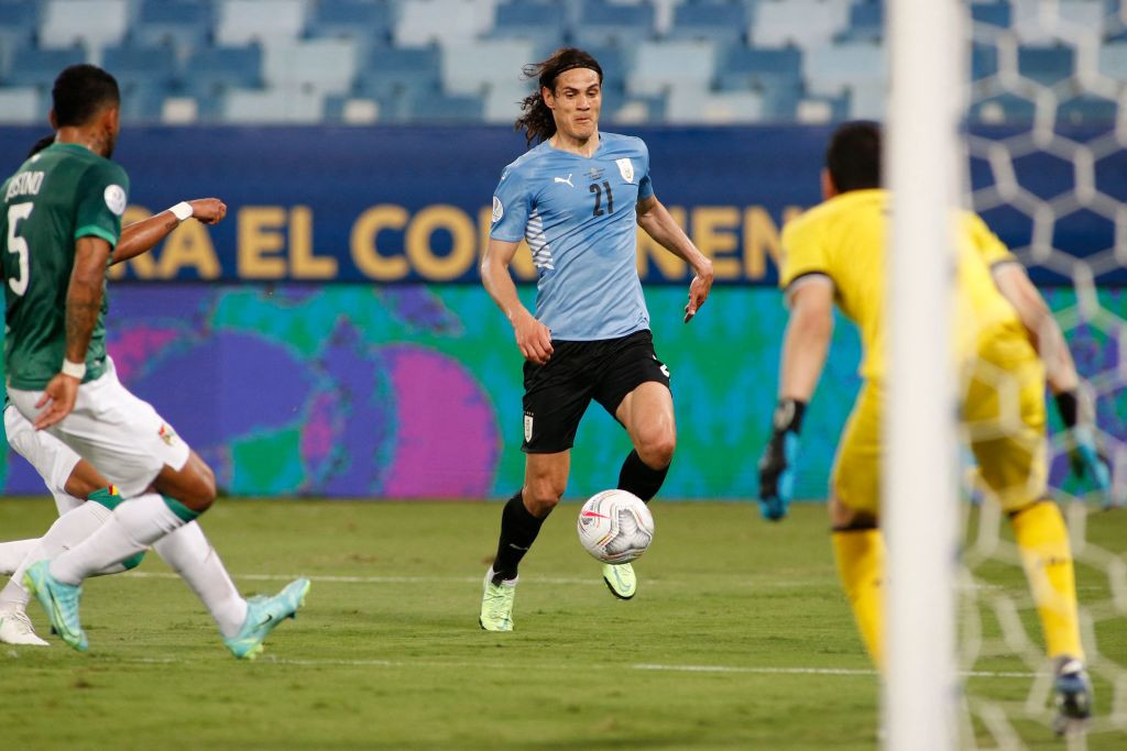 Uruguay beat Bolivia 2-0 to claim their first victory of the tournament ©Getty Images