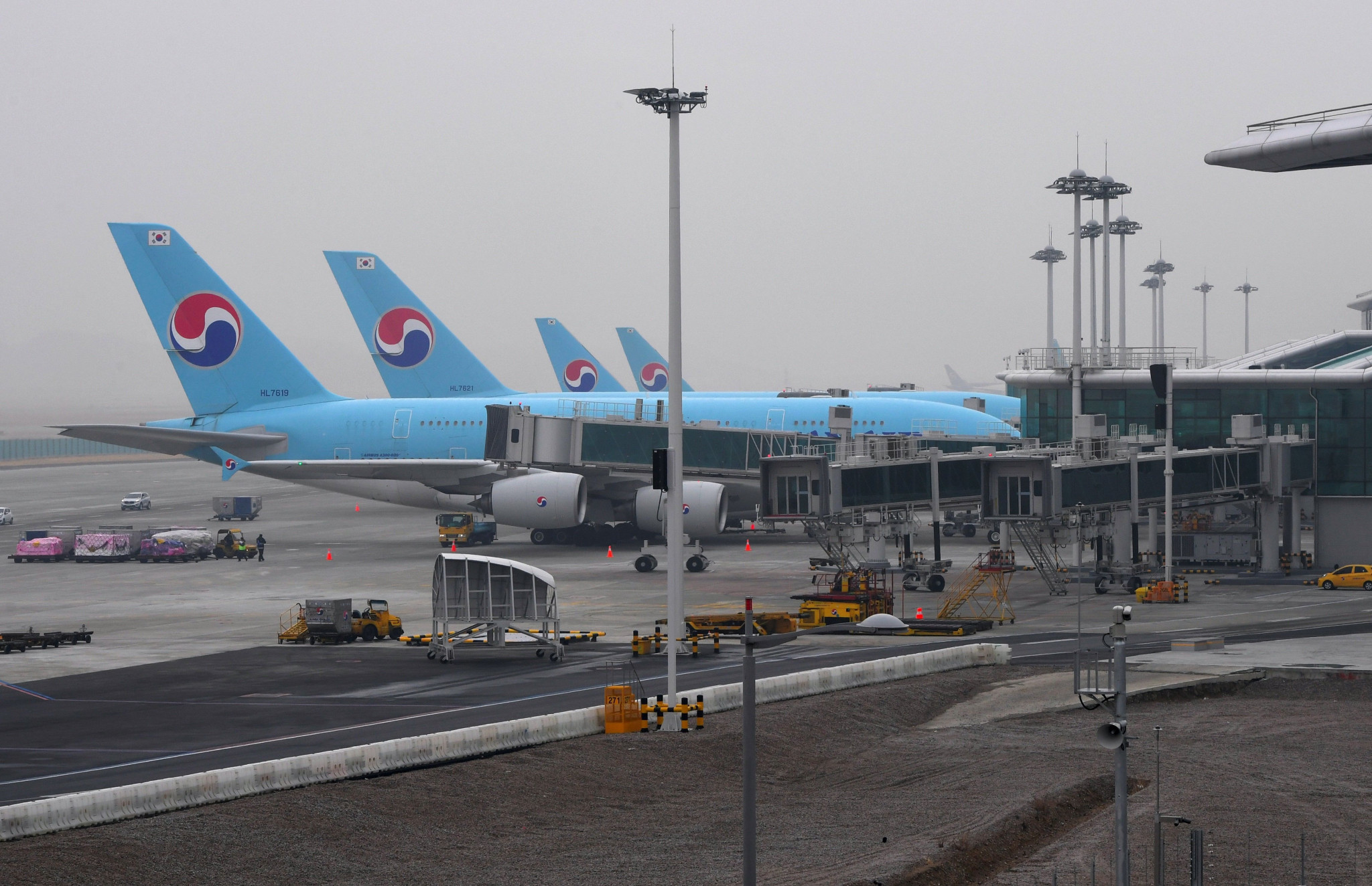 The tie-up with Hanjin follows on from a previous partnership with Korean Air ©Getty Images