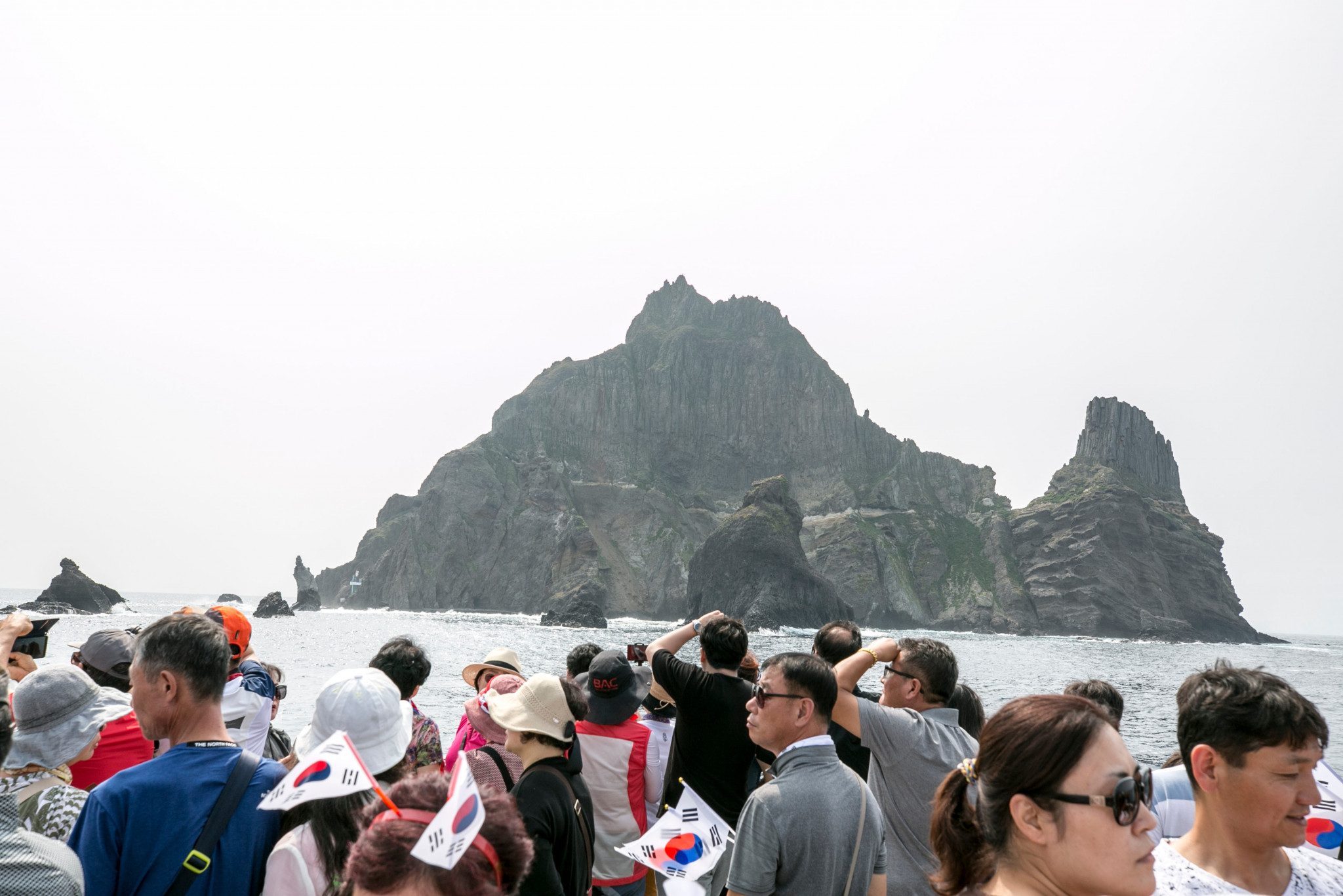 South Korea, Japan and North Korea lay claim to the Liancourt Rocks ©Getty Images