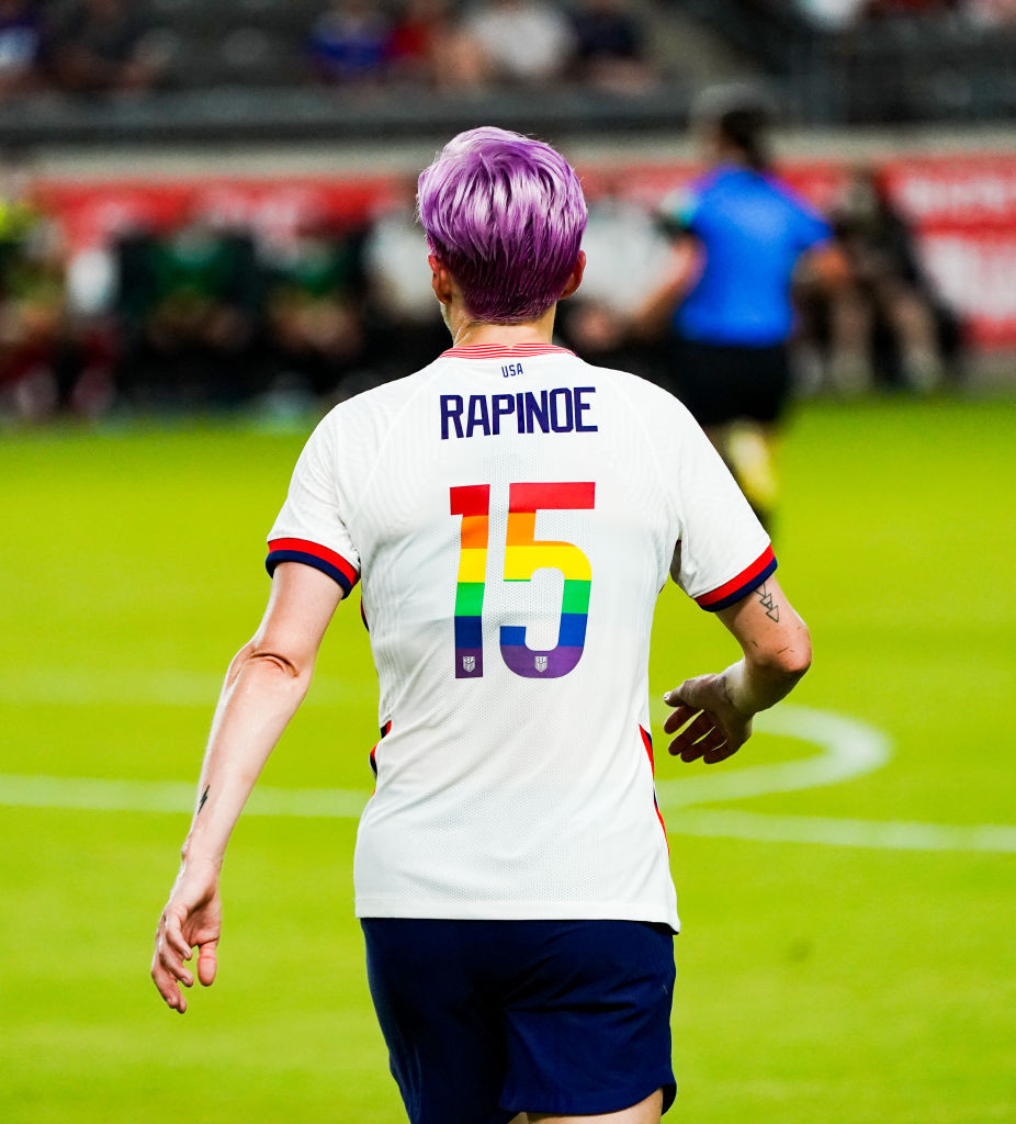 Athletes such as footballer Megan Rapinoe have become not just entertainers but influencers within world sport ©Getty Images