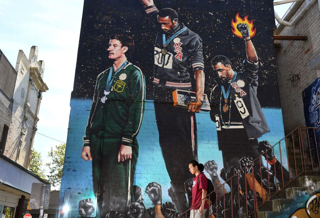 Angela Ruggiero believes more research needs to be done before a clear answer can be found as to whether athletes can receive permission to protest on the Olympic podium as Tommie Smith and John Carlos did at Mexico 1968 Games ©Getty Images