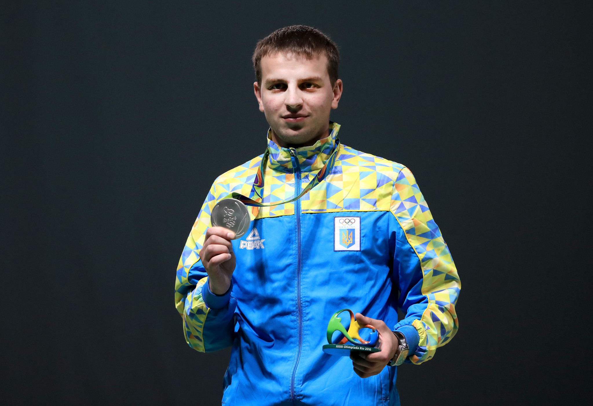 Rio 2016 silver medallist Serhiy Kulish won the gold medal today in the 50m rifle three positions ©Getty Images