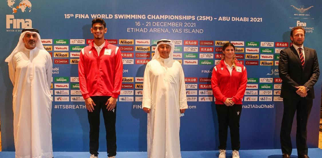 Host nation wildcards were confirmed at a press conference ©FINA