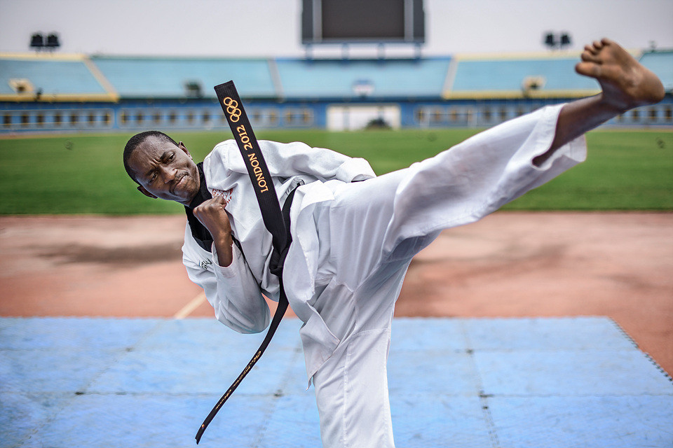Parfait Hakizimana is set to take part in taekwondo's Paralympic debut as a member of the Refugee Paralympic Team ©UNHCR