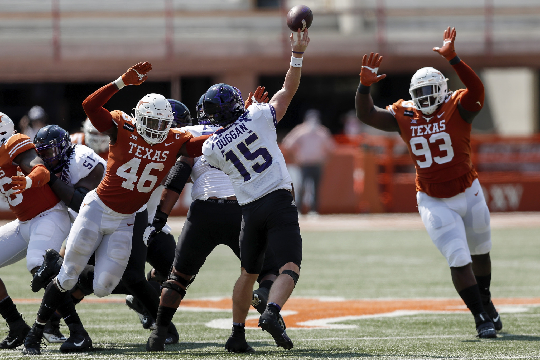 Texas was one of the states to have passed legislation allowing student-athletes to sign NIL deals ©Getty Images