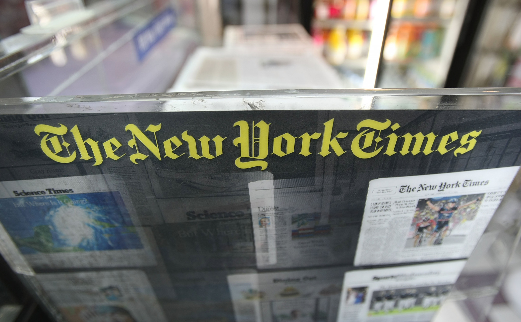 The New York Times was one of 12 American media organisations to complain about restrictions on journalists in a letter to Tokyo 2020 ©Getty Images