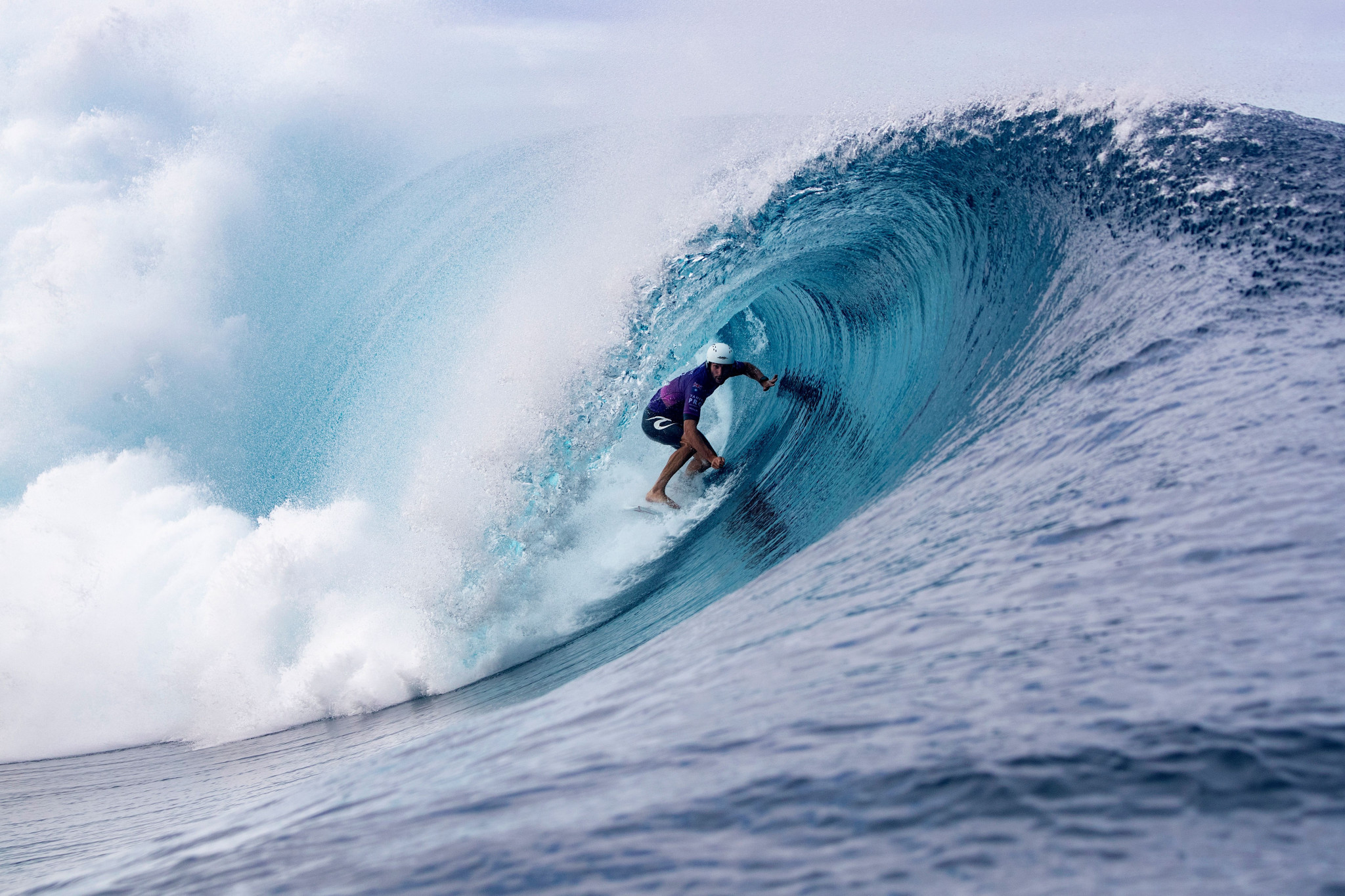 The Teahupo'o wave in Tahiti is to be the scene of surfing's second Olympic appearance in 2024 ©Getty Images