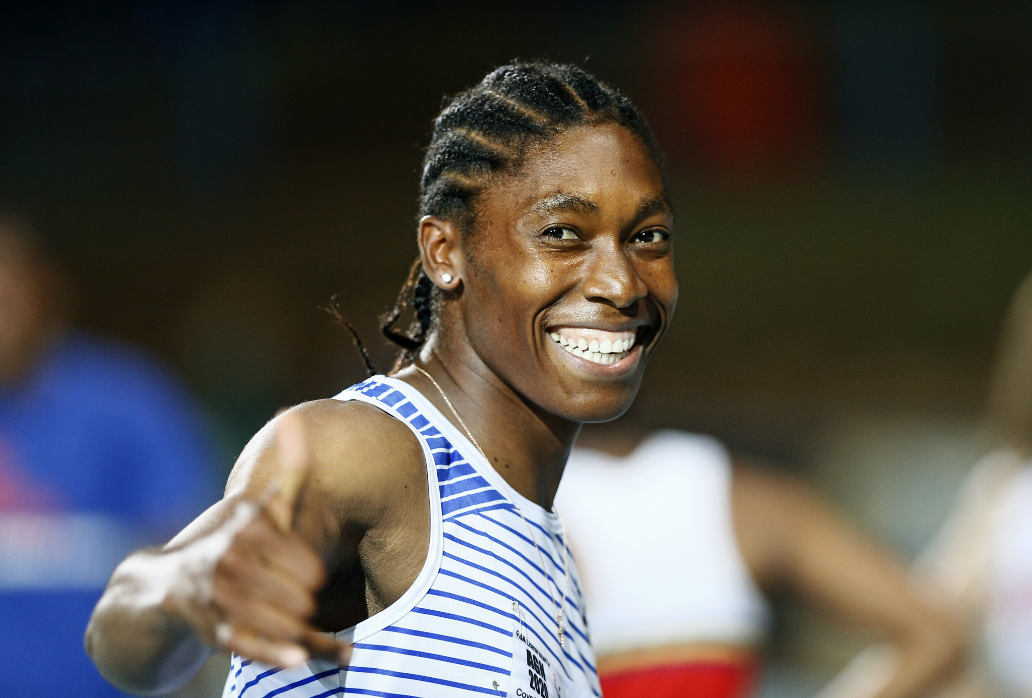 Caster Semenya is challenging World Athletics' controversial rules at the European Court of Human Rights ©Getty Images