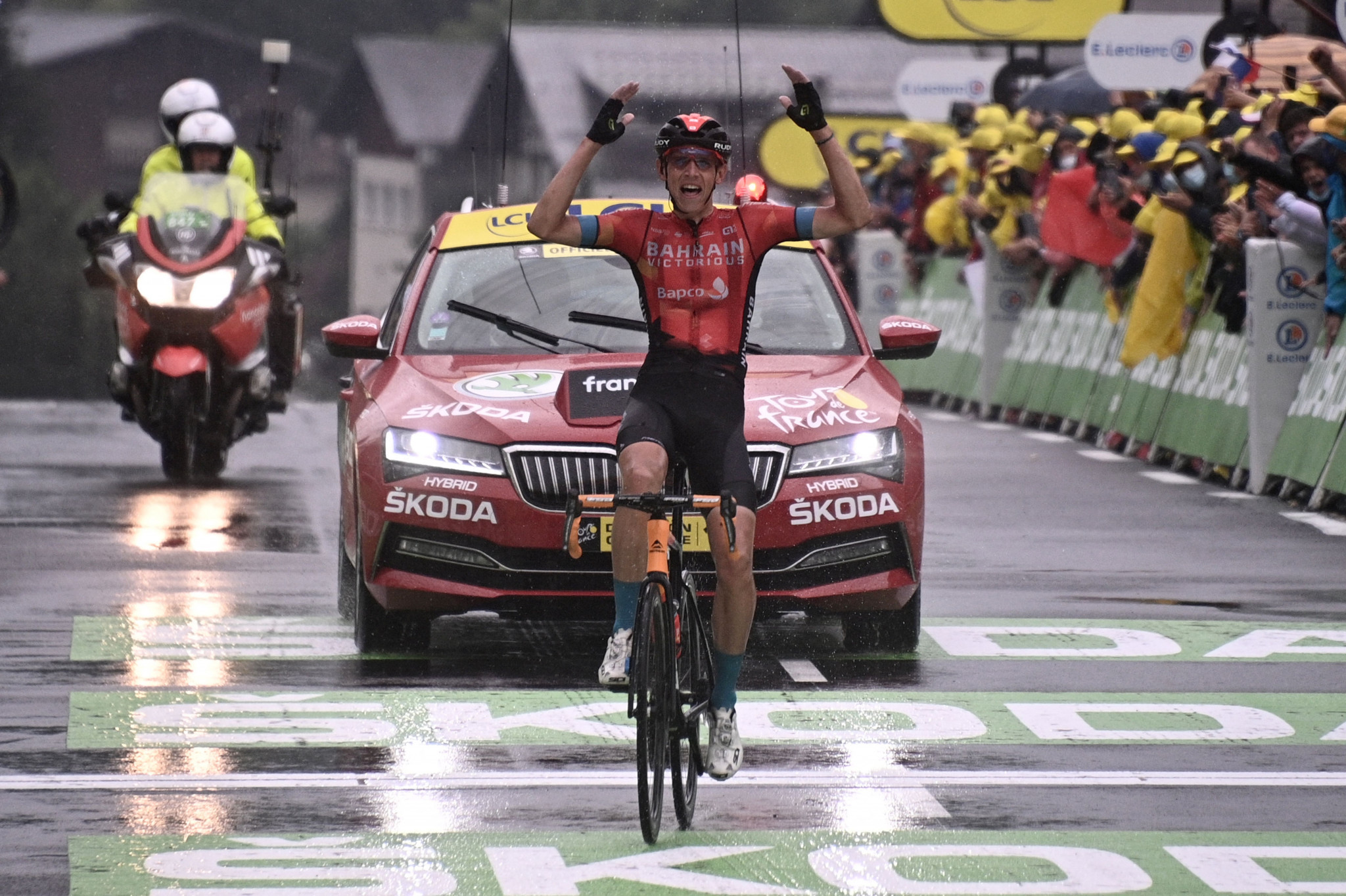 Dylan Teuns earned the second Tour de France stage win of his career ©Getty Images