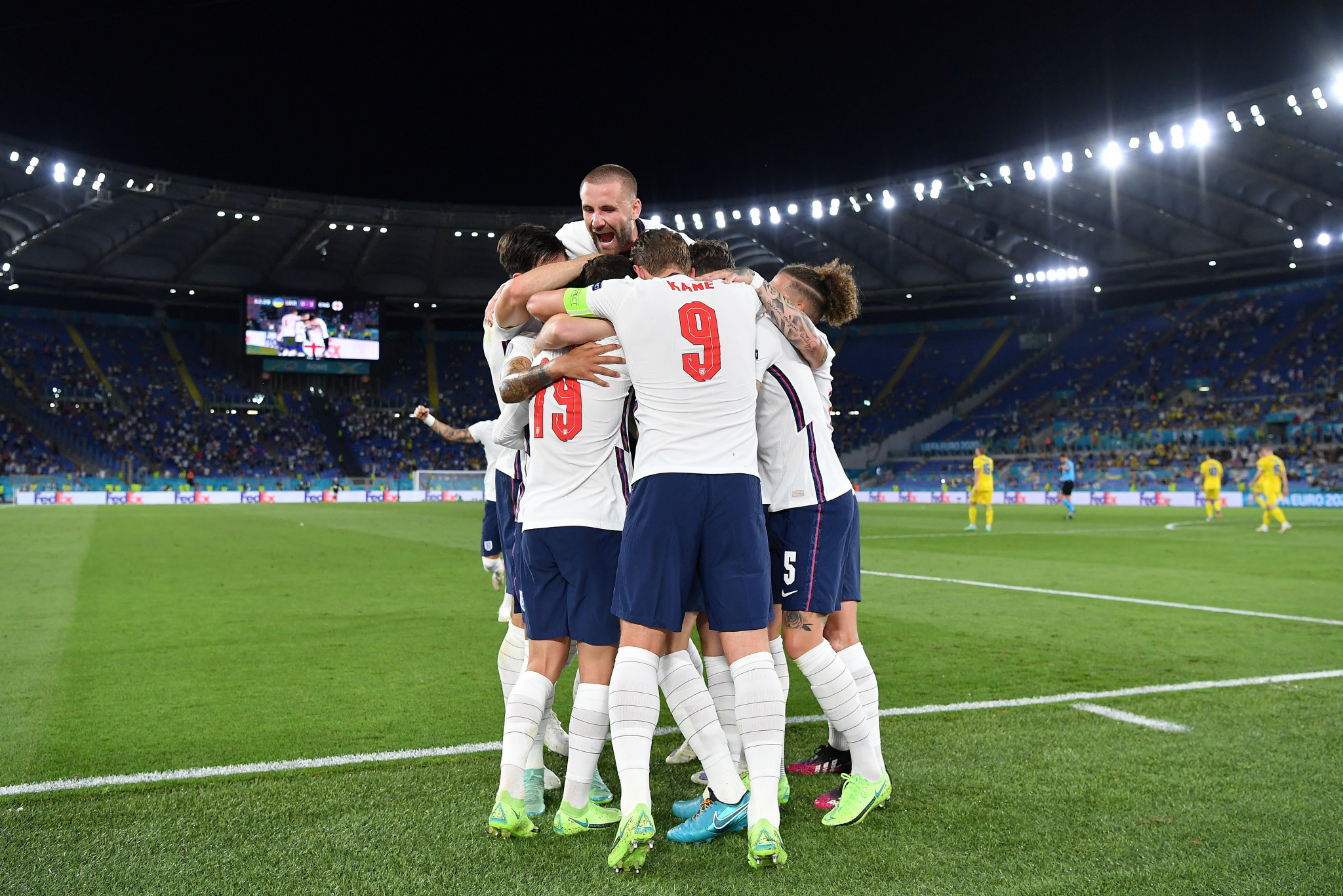 England thrash Ukraine to set up Euro 2020 semi-final against Denmark