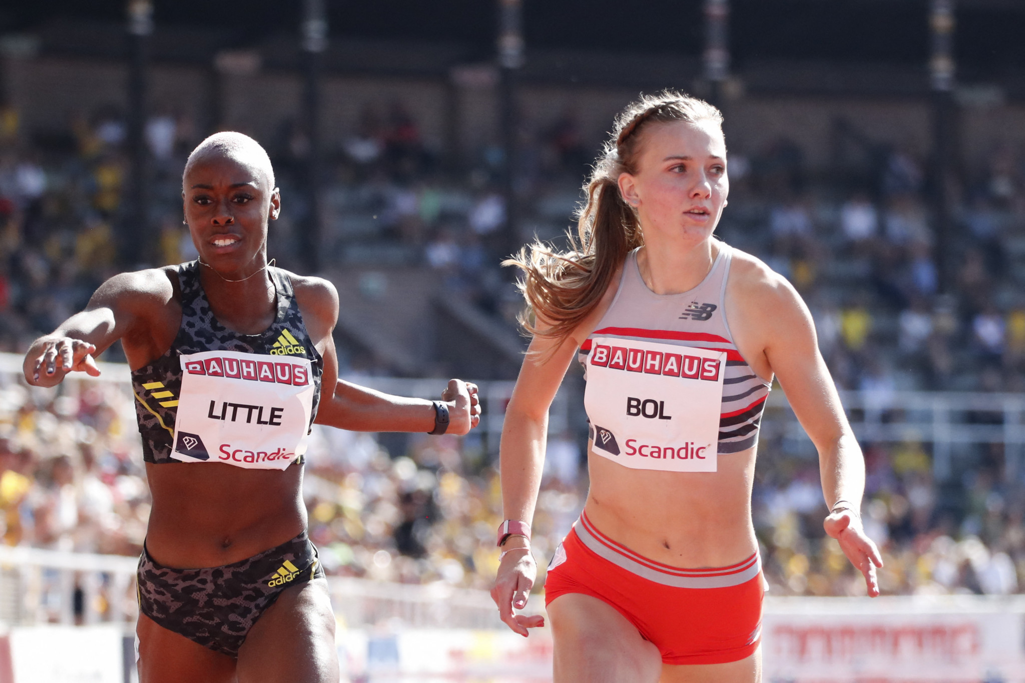 Femke Bol and Shamier Little each ran personal bests yesterday ©Getty Images 