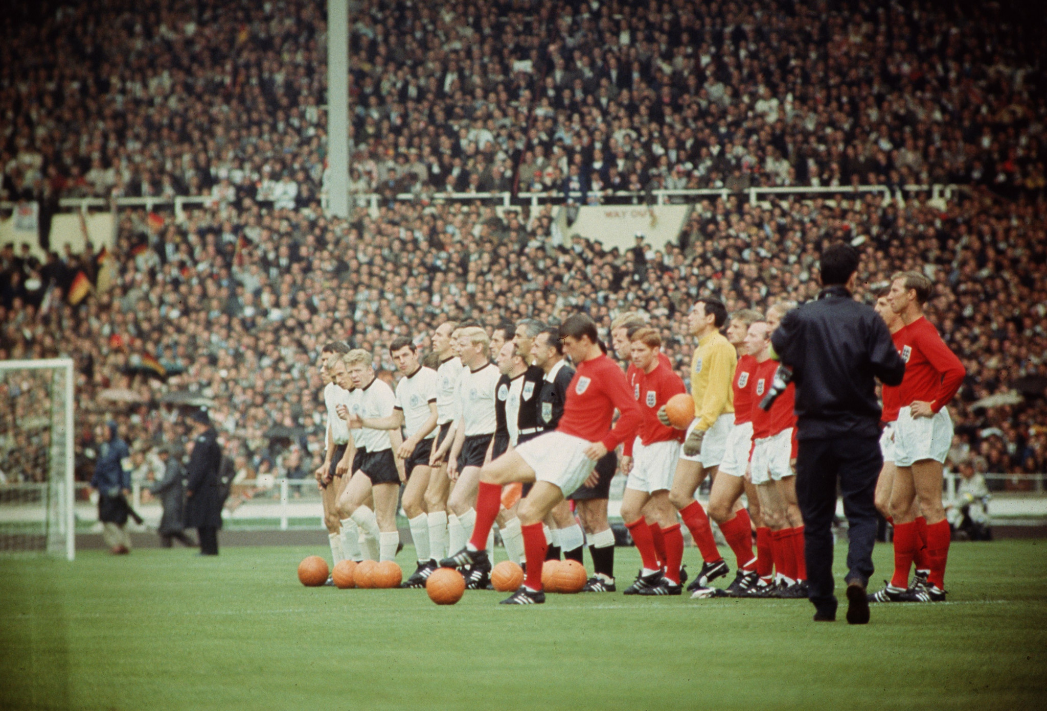 When England won the World Cup in 1966, it was a more sedate affair than major sporting events today ©Getty Images
