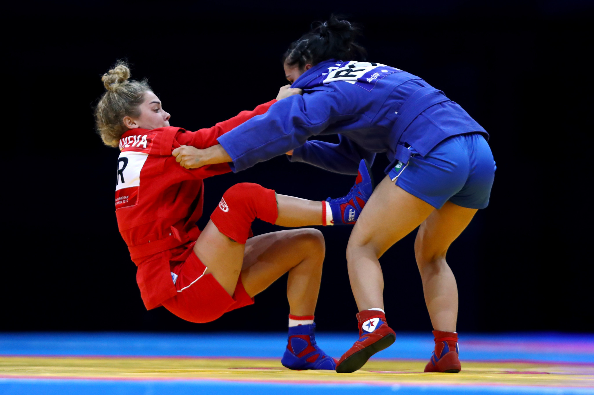 Sambo was on the programme at the Minsk 2019 European Games  ©Getty Images