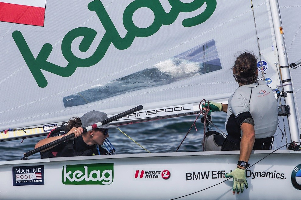 World champions Vadlau and Ogar move into contention at Sailing World Cup in Miami