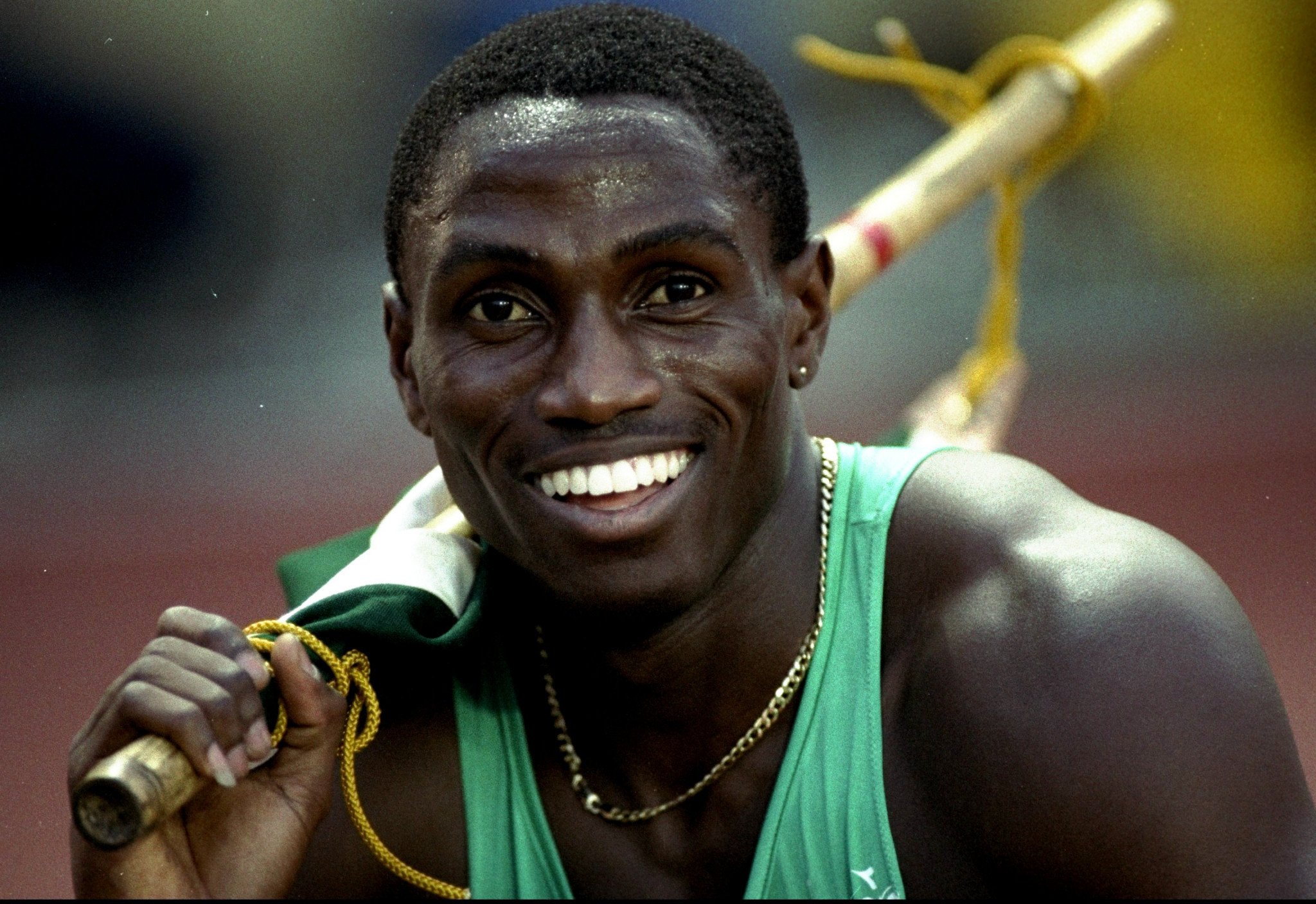 Samuel Matete was Zambia's first track and field world champion ©Getty Images