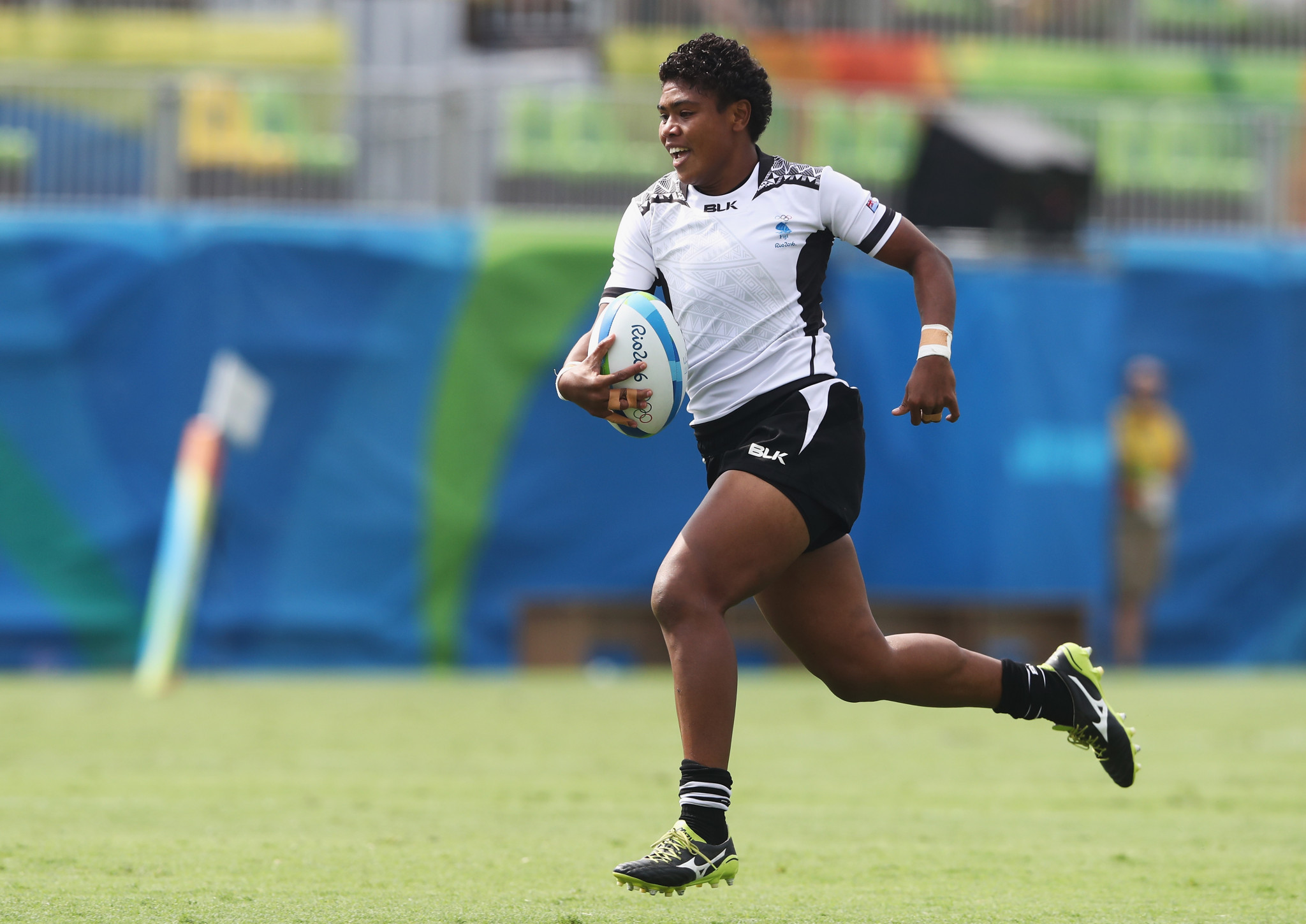Rusila Nagasau is the captain of the women's rugby sevens team for Fiji ©Getty Images