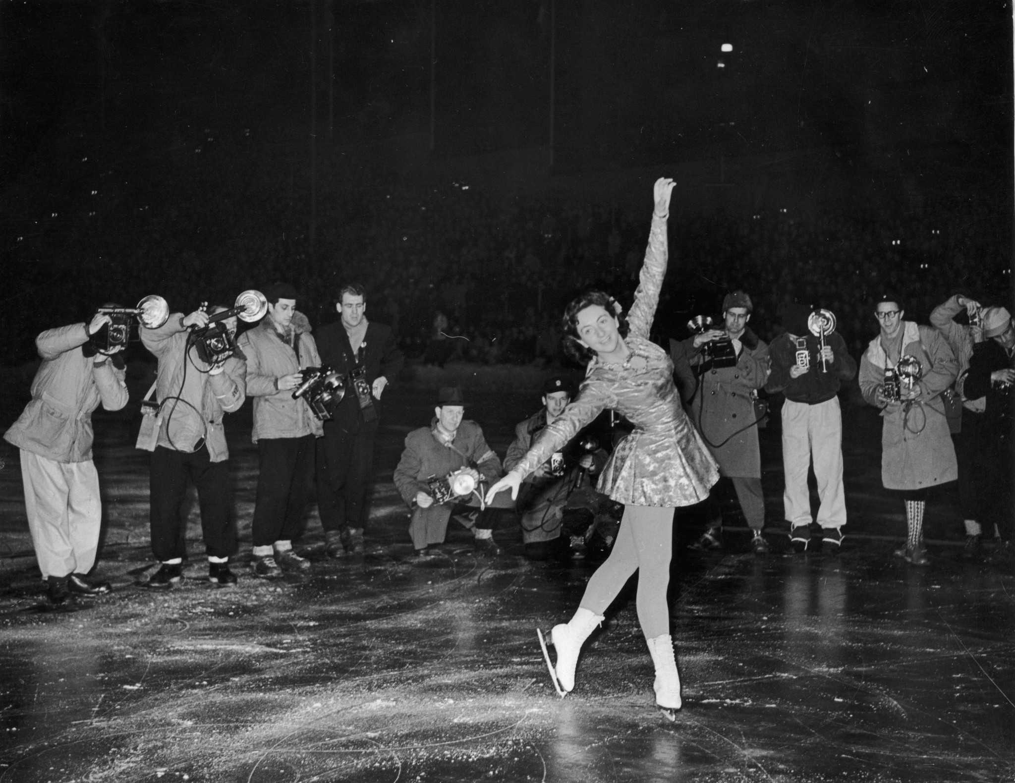 Britain's Jeannette Altwegg won two Olympic medals during her career, a bronze at St Moritz in 1948 and gold at Oslo in 1952  ©Getty Images