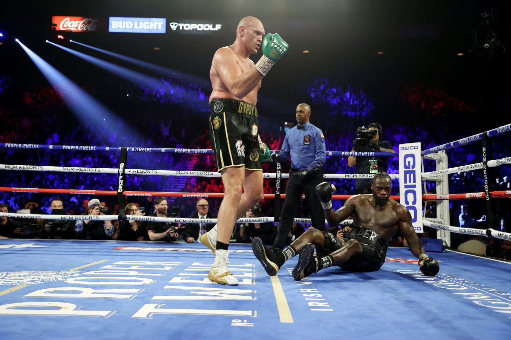 Tyson Fury is the reigning champion after beating Deontay Wilder in Las Vegas last February ©Getty Images