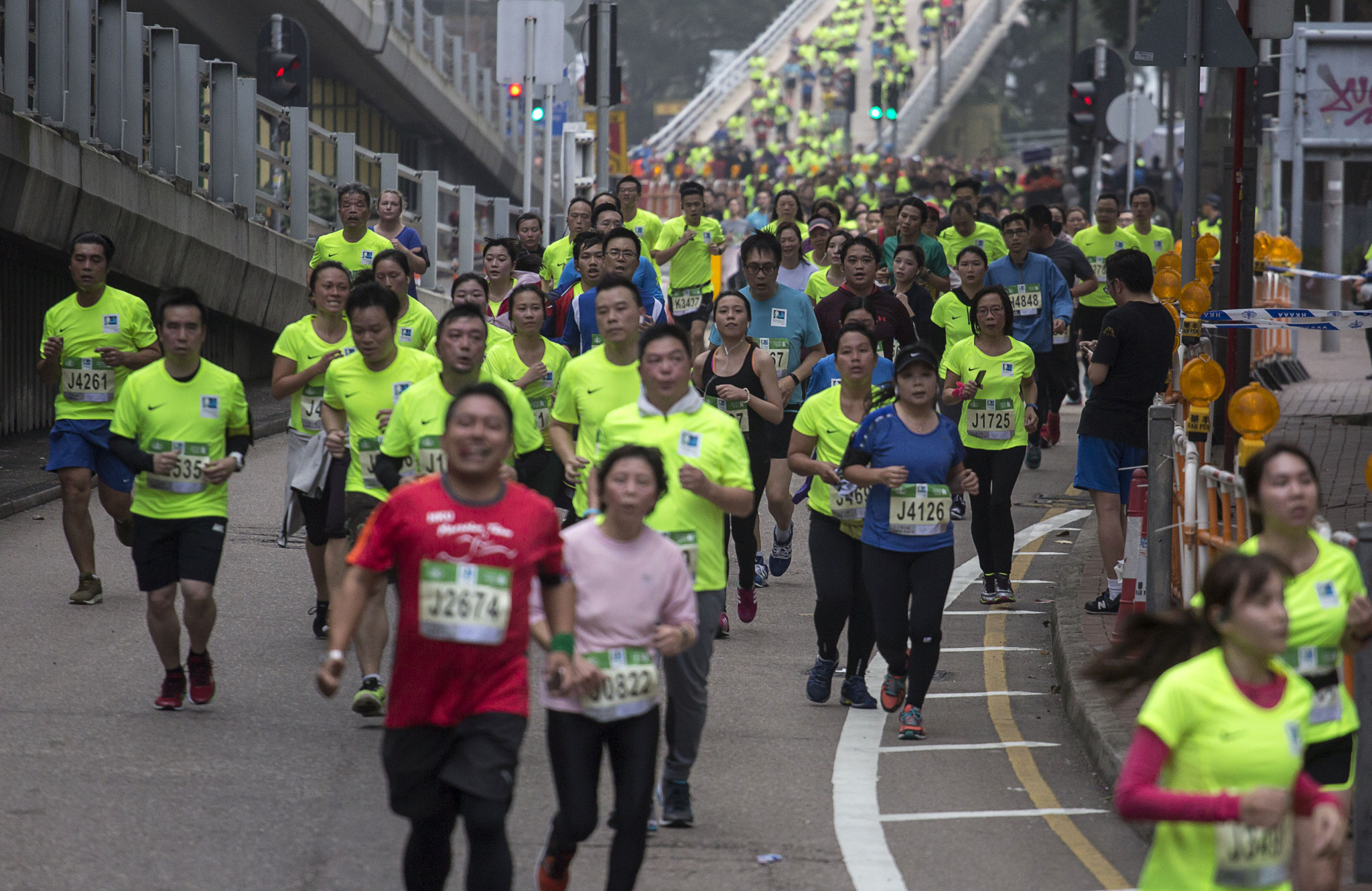 The 2021 Hong Kong Marathon, postponed to October, will take place with a 75 per cent cut in its normal level of participants due to COVID-19 restrictions ©Getty Images