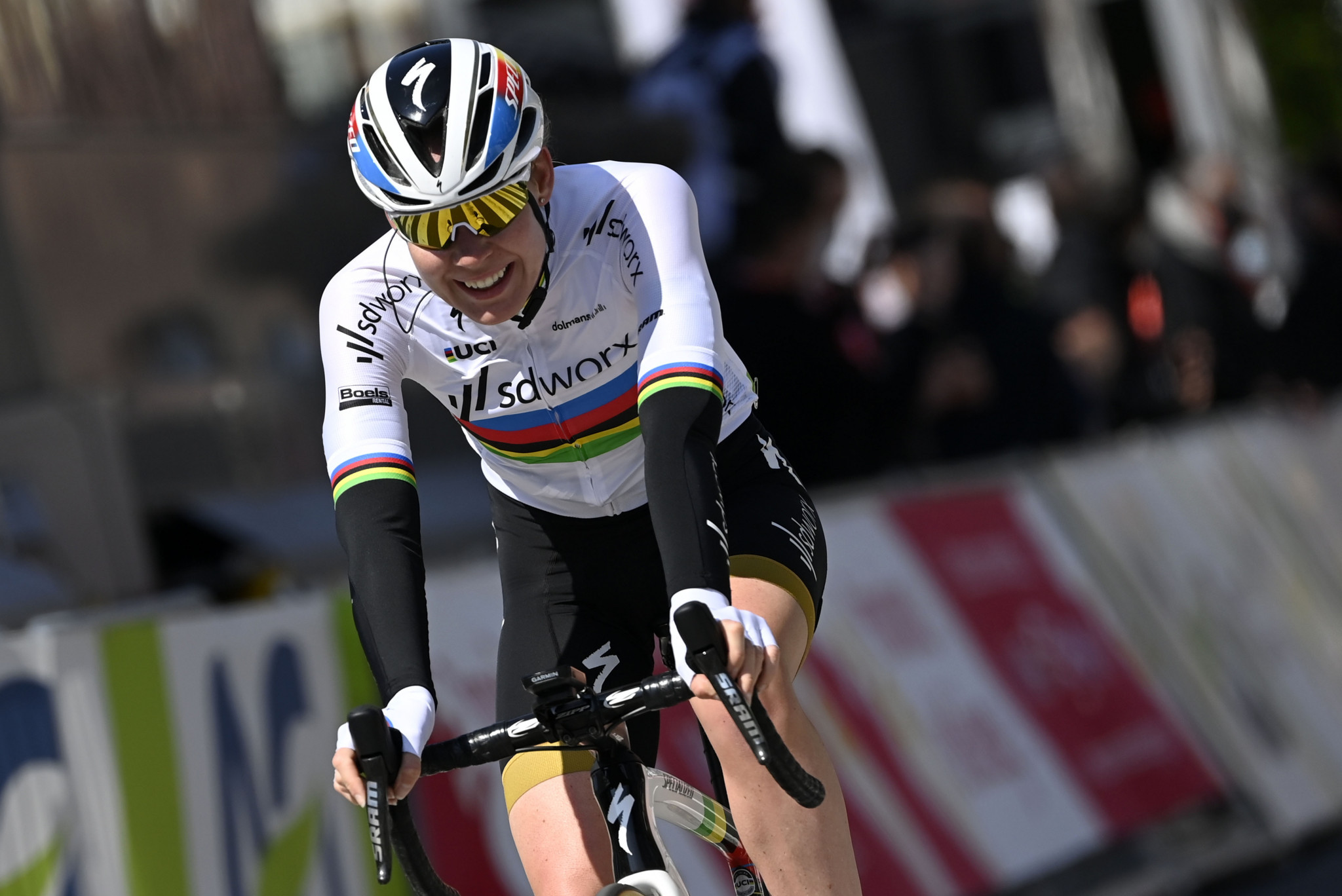 Anna van der Breggen won her fourth Giro Donne title today ©Getty Images