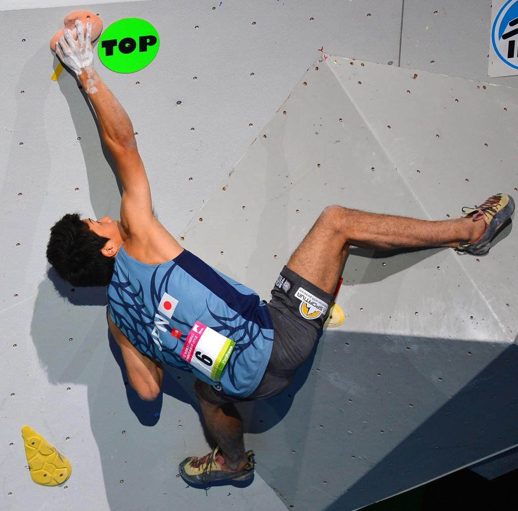 Rei Sugimoto was another climber to attend the event