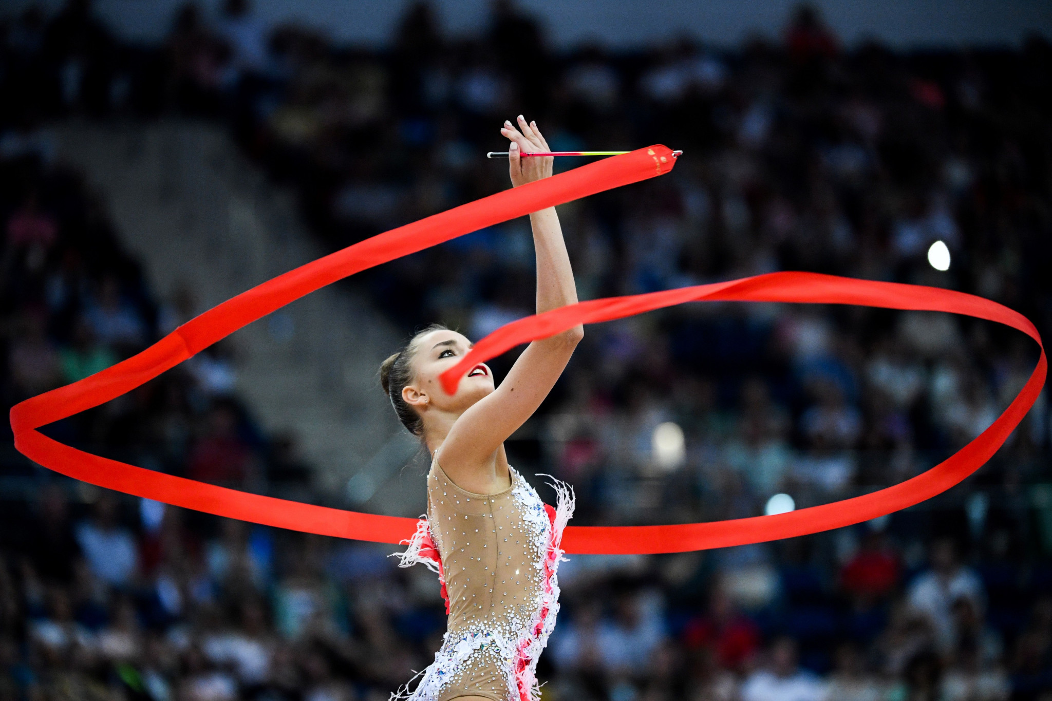 ROC officials claimed Dina Averina was the rightful gold medallist, but FIG rejected such claims ©Getty Images