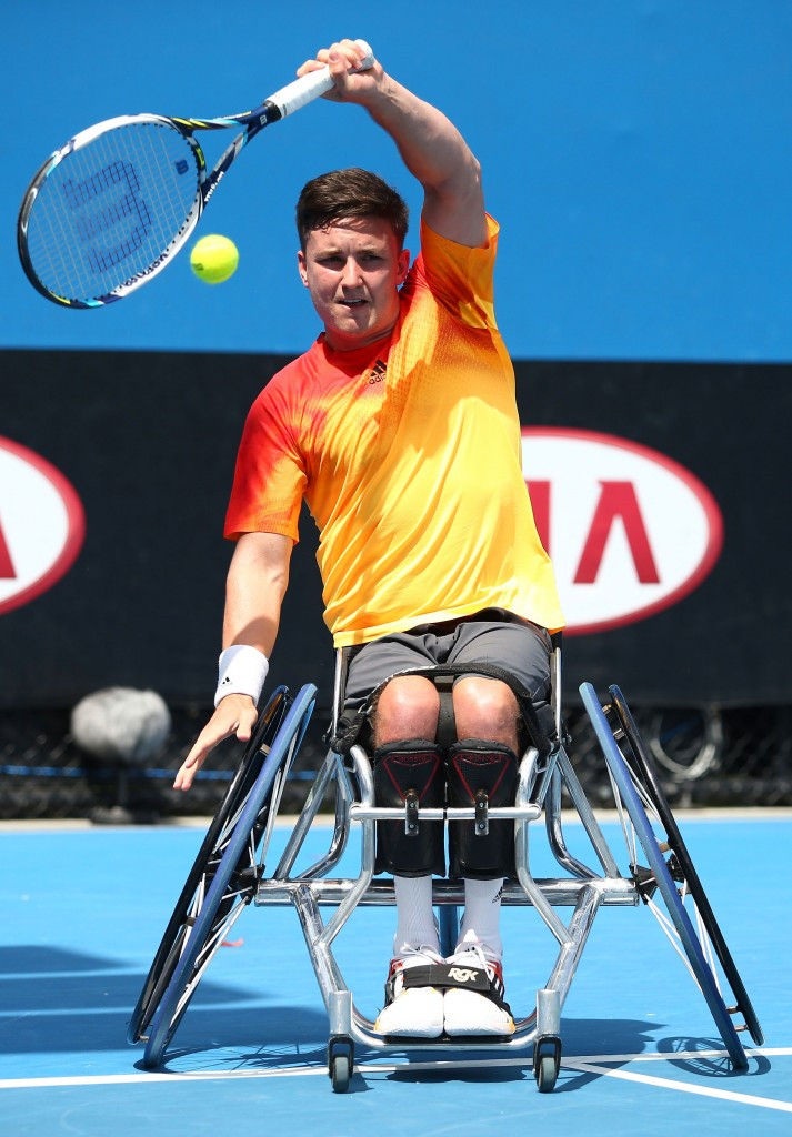 Gordon Reid is eyeing success in both the men's singles and doubles events
