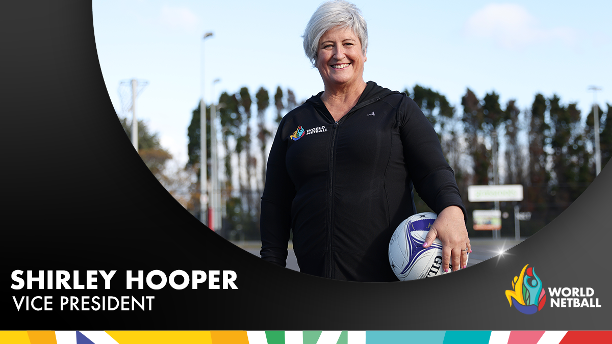 Shirley Hooper has been elected as the vice-president of World Netball ©World Netball