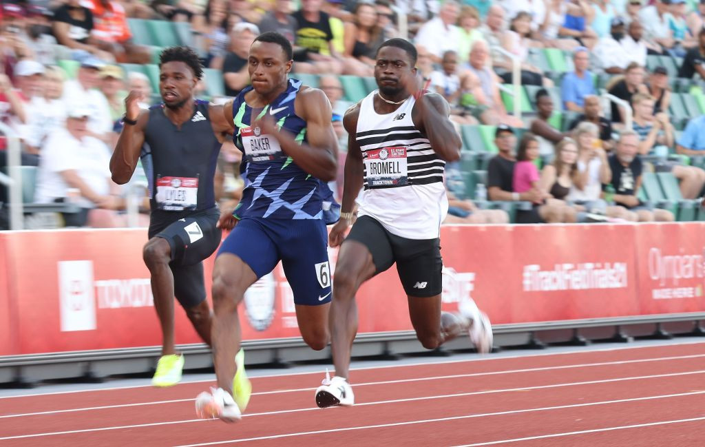 US Olympic trials 100m winner Trayvon Bromell has a point to prove at tomorrow's Diamond League meeting in Gateshead ©Getty Images