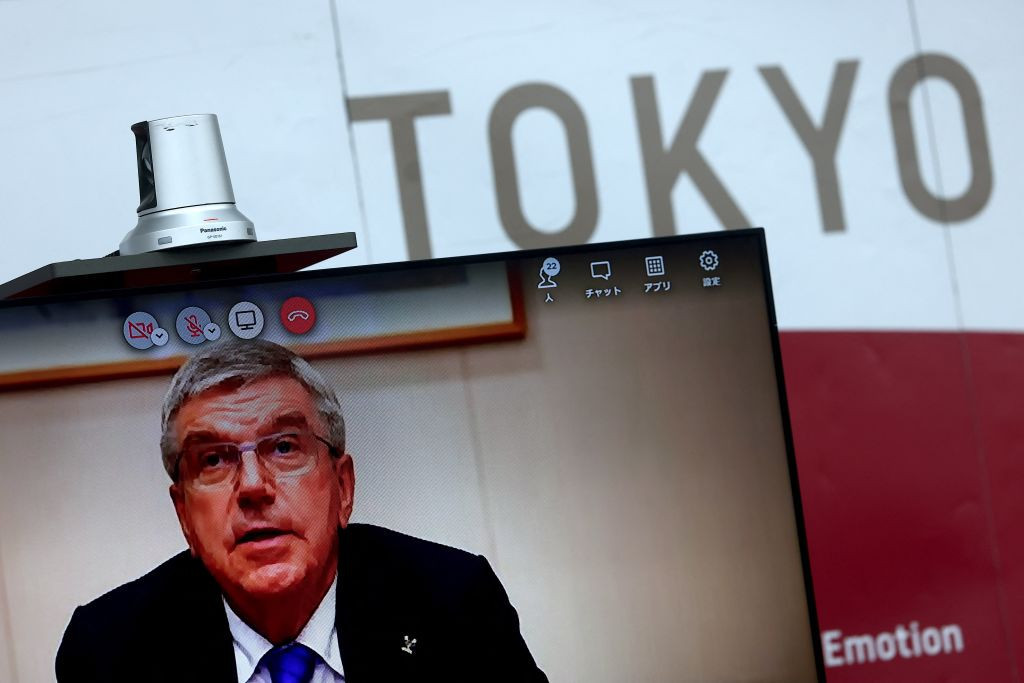 IOC President Thomas Bach is facing calls to cancel his planned visit to Hiroshima ©Getty Images