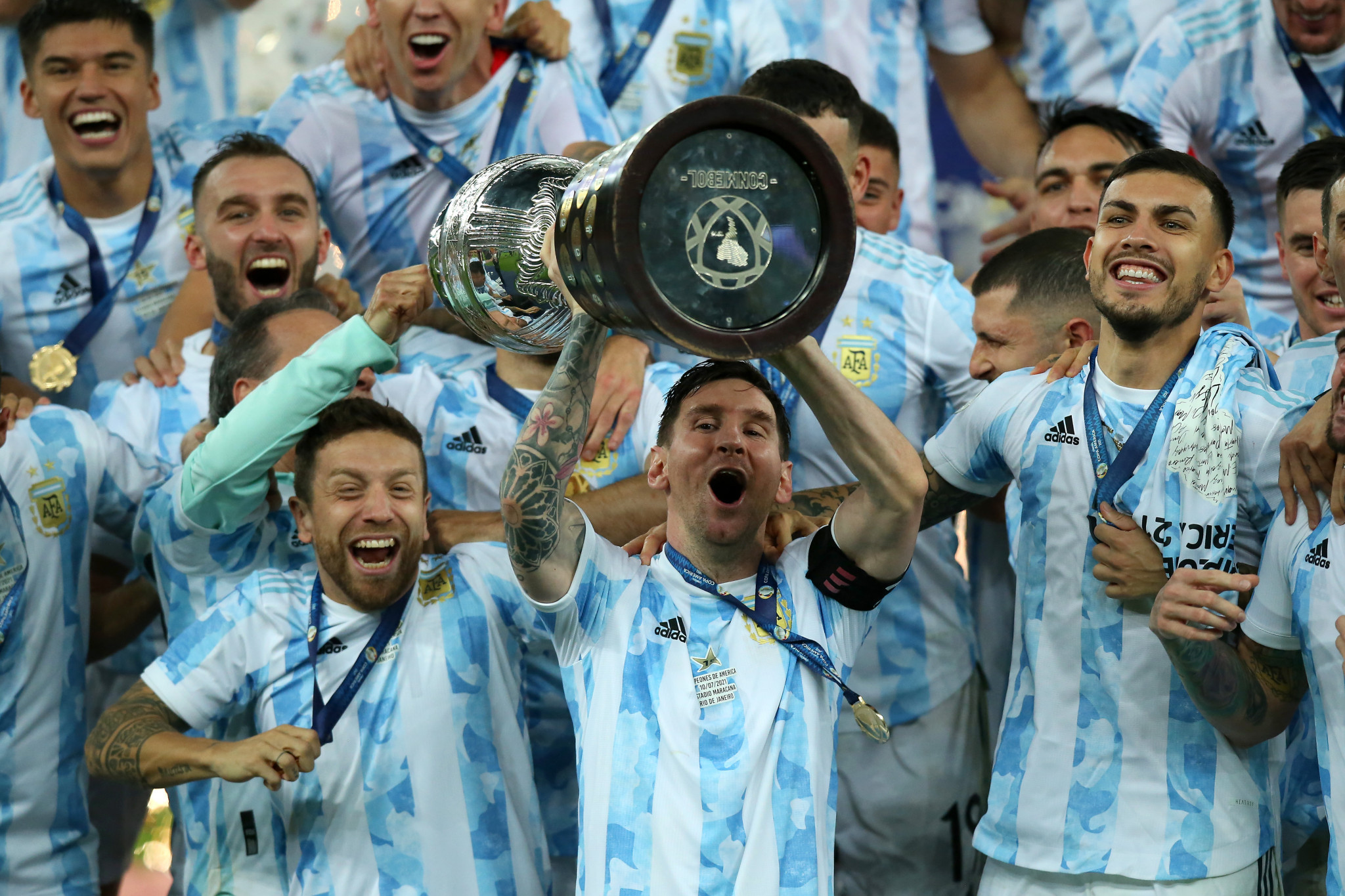 Copa América was won by Argentina for the first time in 28 years ©Getty Images