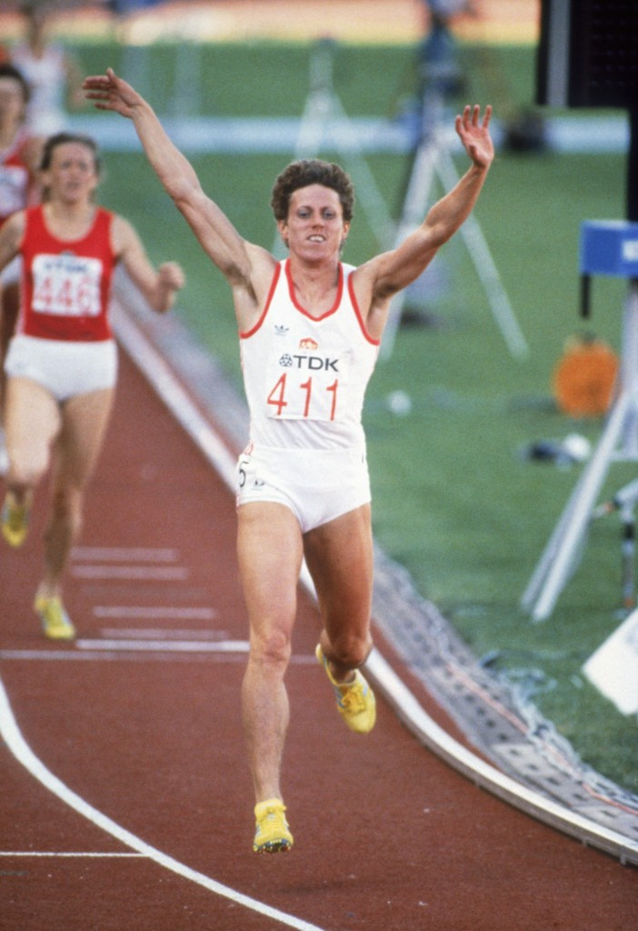 Czechoslovakia's Jarmila Kratochvílová is one supremely fast world record holder in one of Dame Kelly's old events, the 800 metres ©Getty Images