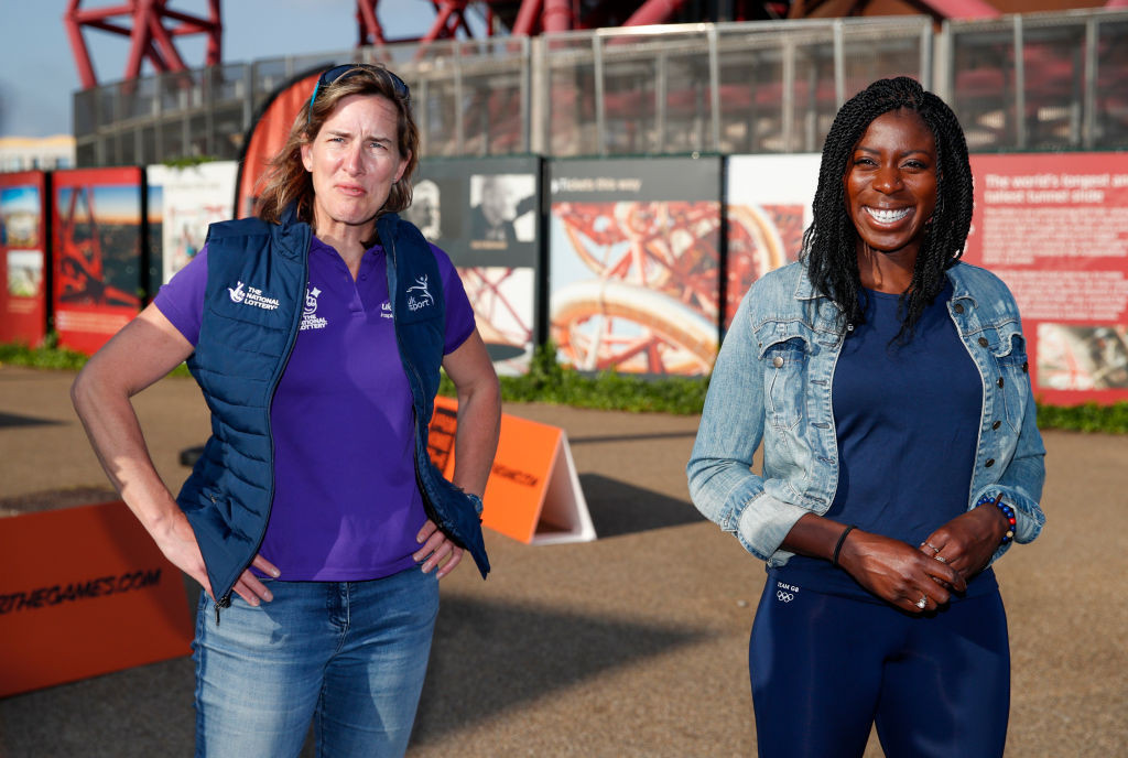 Dame Katherine Grainger, left, is chair of UK Sport ©Getty Images