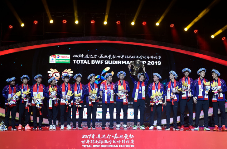 China won the Sudirman Cup in 2019 ©Getty Images