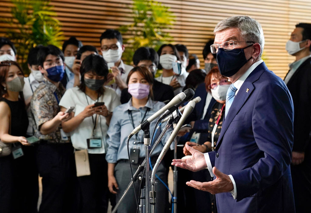 Thomas Bach promised Tokyo 2020 would be an historic Games, despite the challenges posed by COVID-19 ©Getty Images 