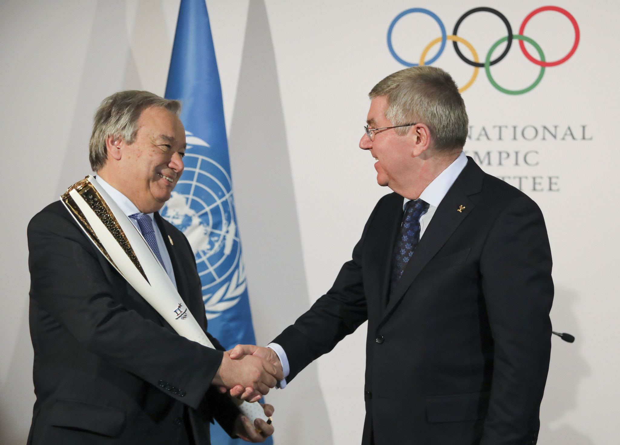 UN secretary general signals start of Olympic Truce during Tokyo 2020