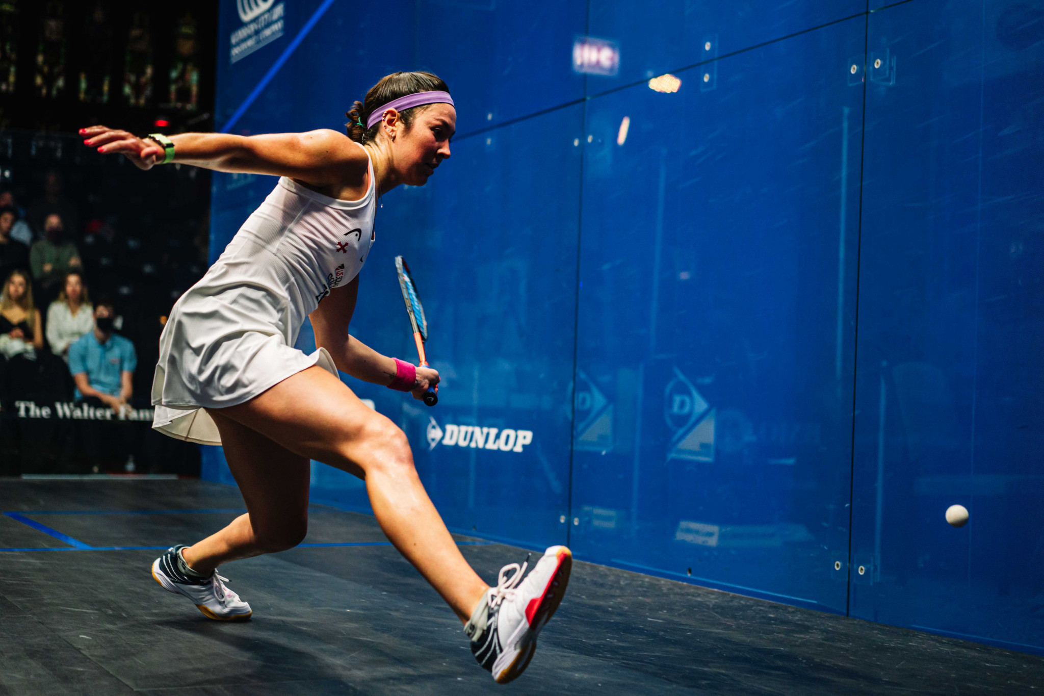 Amanda Sobhy continued her progression on home soil for the United States ©PSA