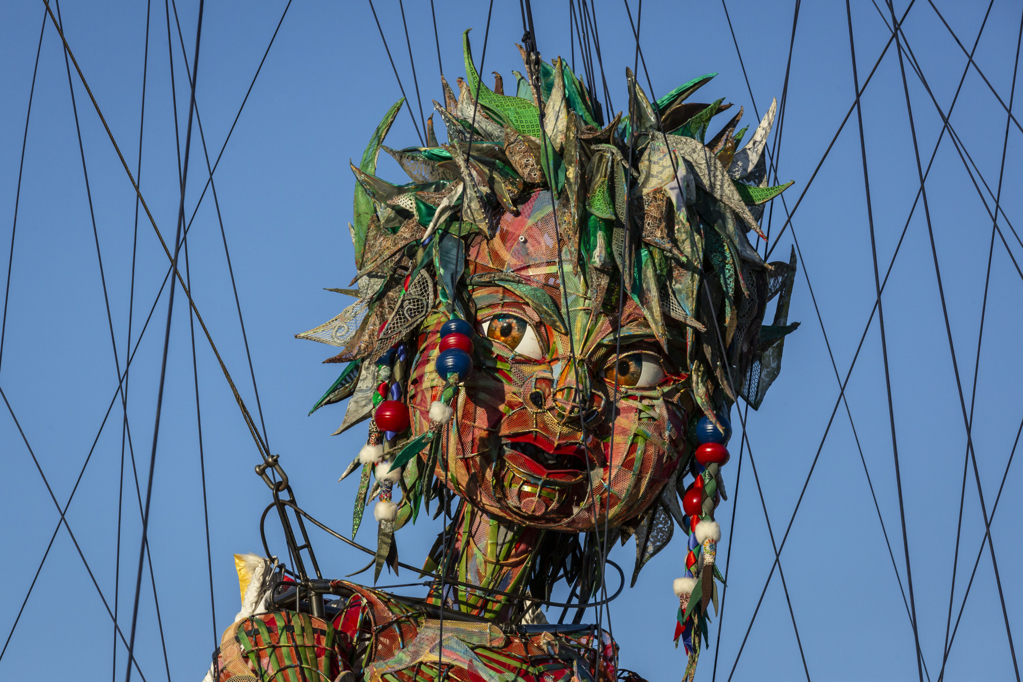 Giant puppet Mocco completes journey to Tokyo from region hit by earthquake and tsunami