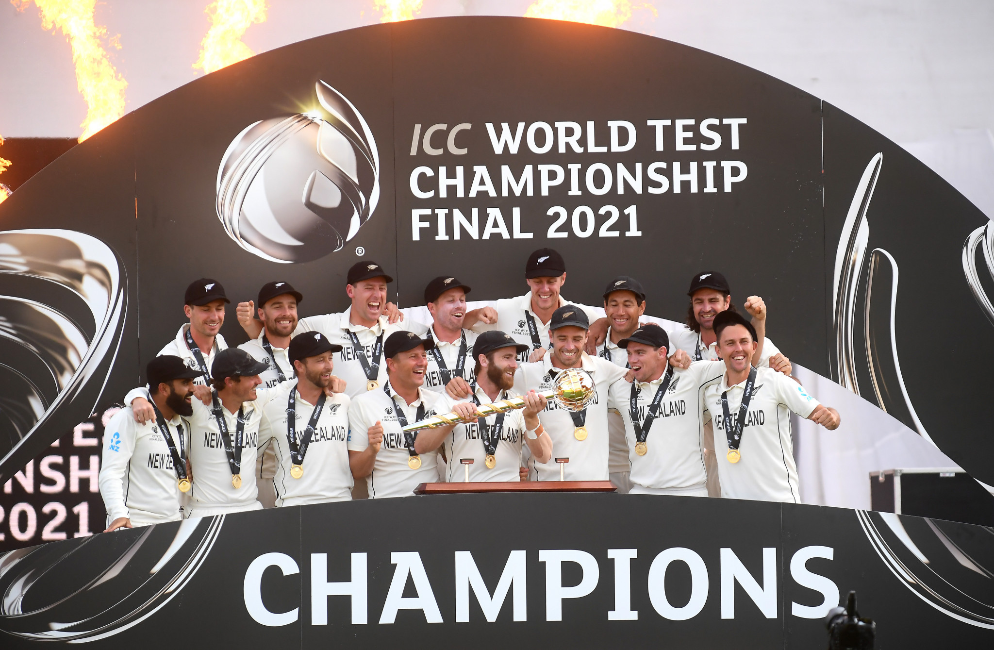 New Zealand beat India in the World Test Championship Final earlier this year ©Getty Images