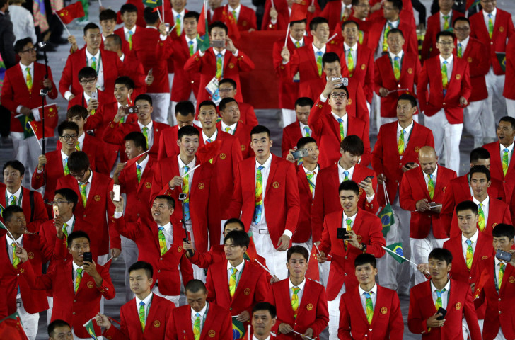 China is sending its biggest-ever delegation to an overseas Olympics, but Gracenote still projects a fourth consecutive fall in total medals ©Getty Images