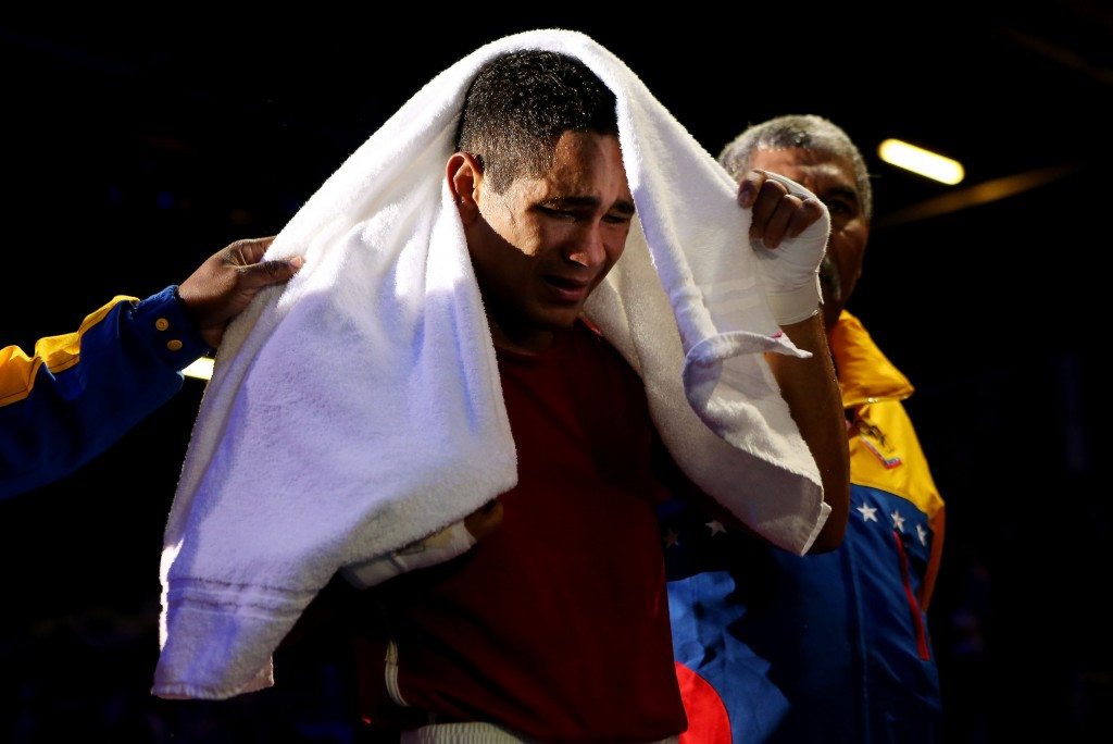 Pan American Games champion Gabriel Maestre was beaten